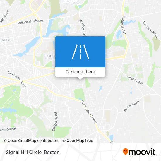 Signal Hill Circle map