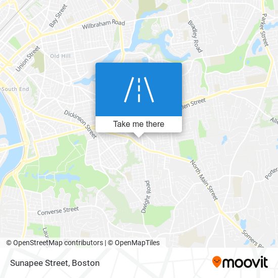 Sunapee Street map