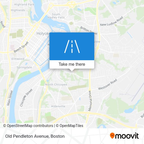 Mapa de Old Pendleton Avenue