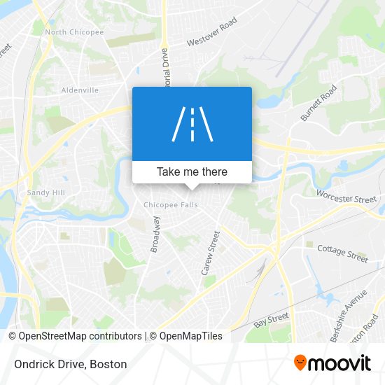 Mapa de Ondrick Drive