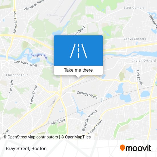 Mapa de Bray Street