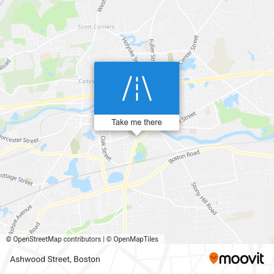 Mapa de Ashwood Street