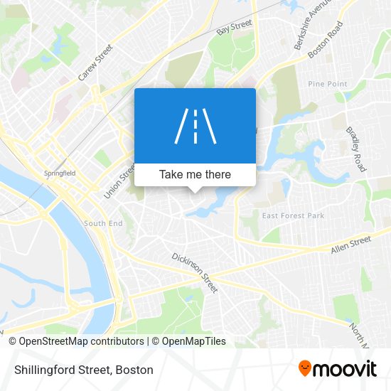 Mapa de Shillingford Street