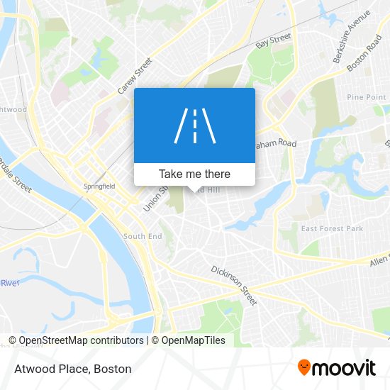 Mapa de Atwood Place