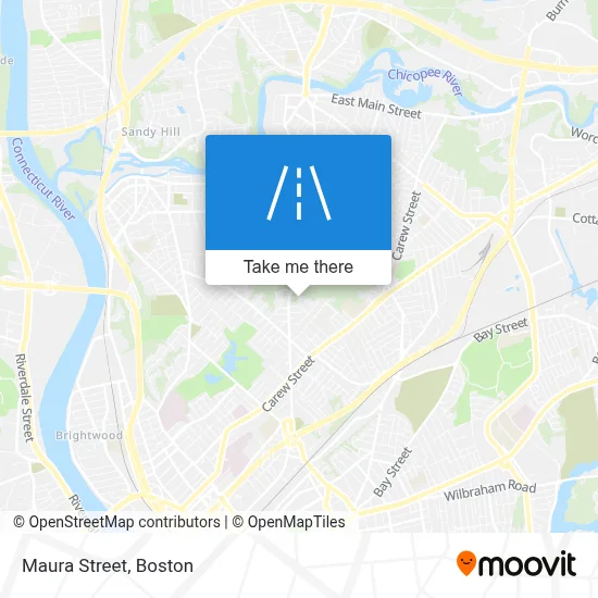 Maura Street map