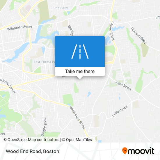 Mapa de Wood End Road
