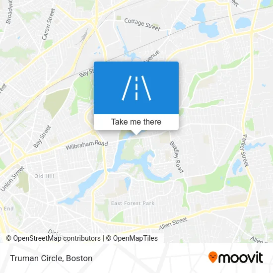 Mapa de Truman Circle