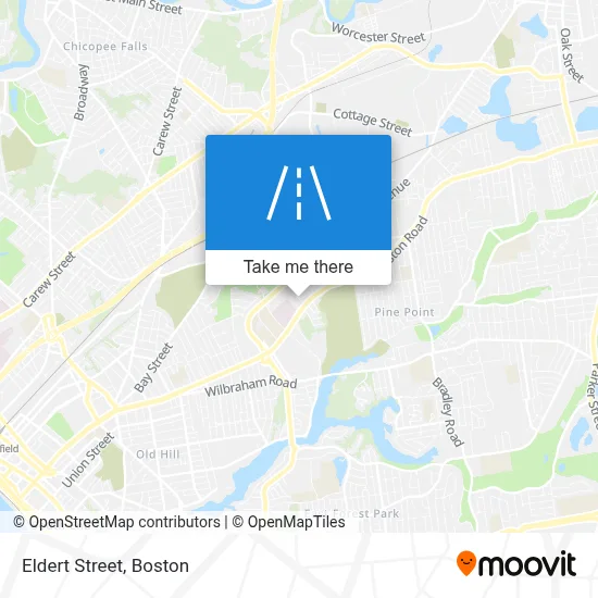 Eldert Street map