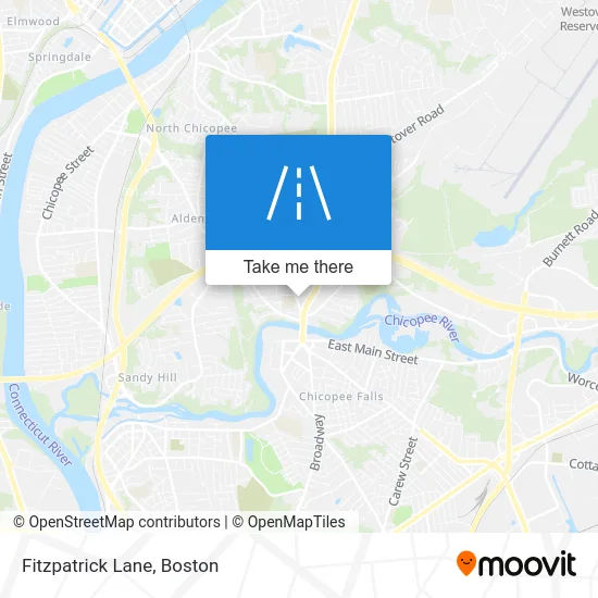 Fitzpatrick Lane map