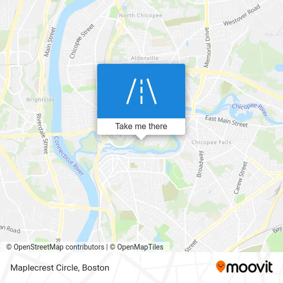 Maplecrest Circle map