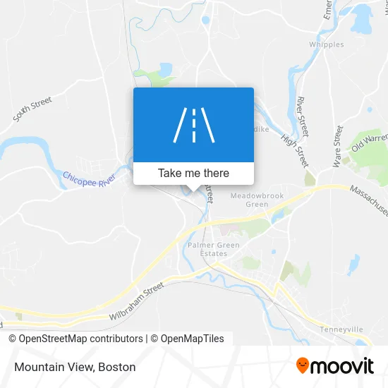 Mountain View map