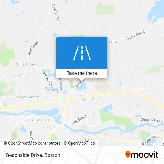 Mapa de Beachside Drive