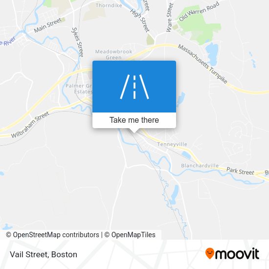 Mapa de Vail Street