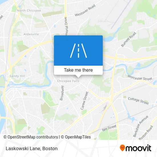 Laskowski Lane map