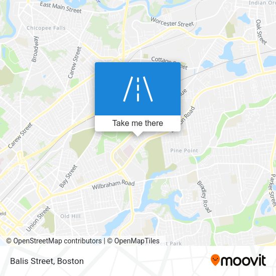 Mapa de Balis Street