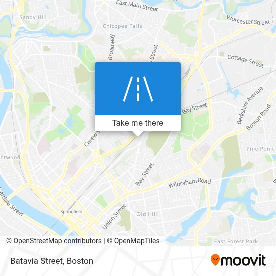 Batavia Street map