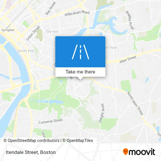 Itendale Street map
