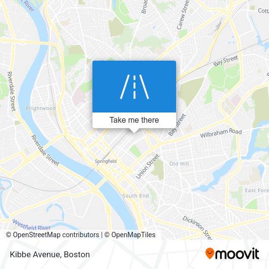 Mapa de Kibbe Avenue