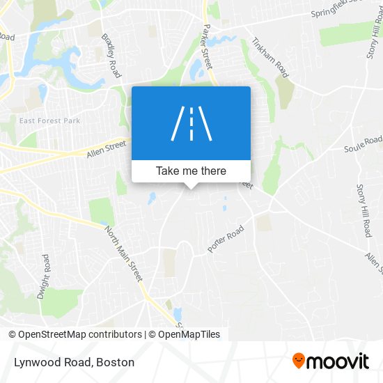 Lynwood Road map