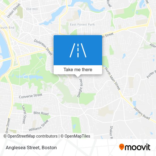 Anglesea Street map