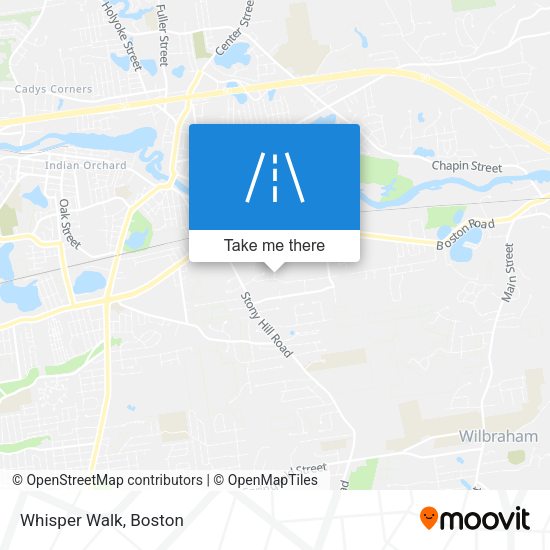 Mapa de Whisper Walk