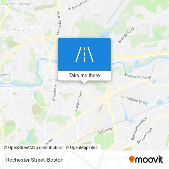 Rochester Street map