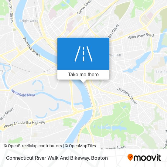 Mapa de Connecticut River Walk And Bikeway