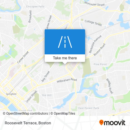 Mapa de Roosevelt Terrace
