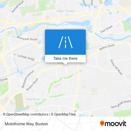 Mobilhome Way map