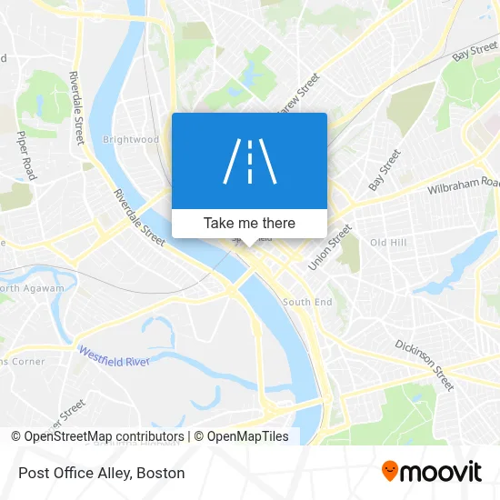 Post Office Alley map