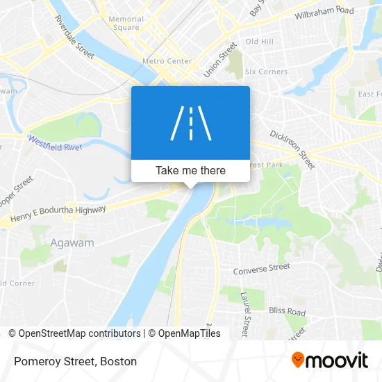 Pomeroy Street map