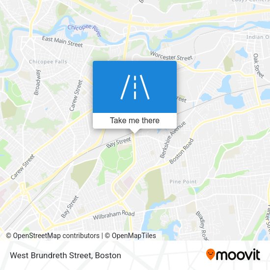 West Brundreth Street map