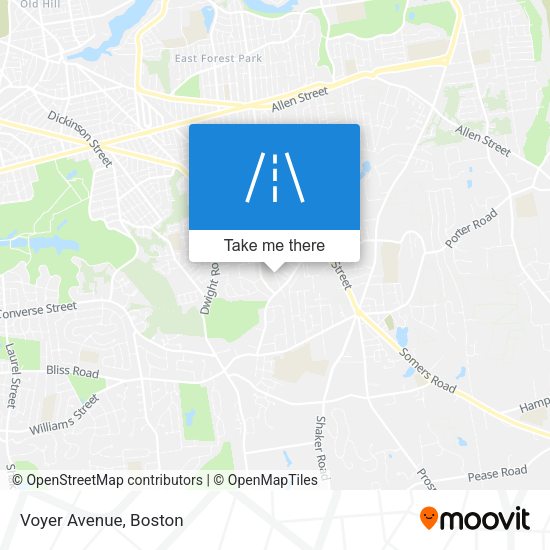 Mapa de Voyer Avenue