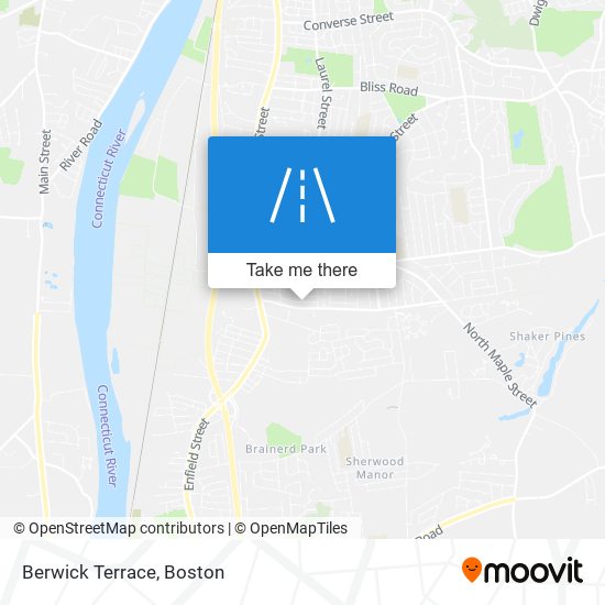 Berwick Terrace map