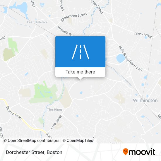 Dorchester Street map