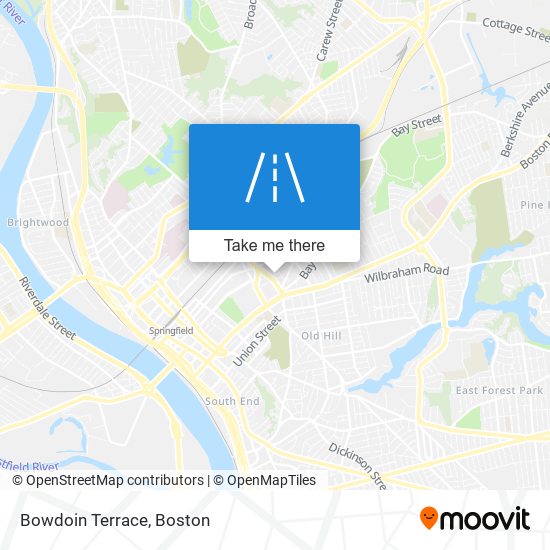 Mapa de Bowdoin Terrace