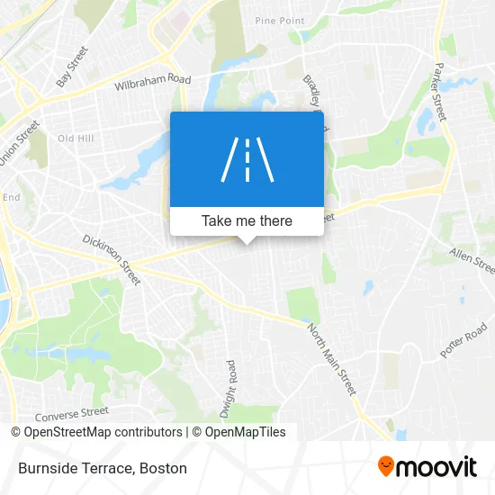 Burnside Terrace map