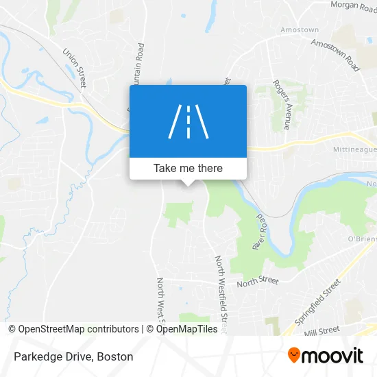 Parkedge Drive map