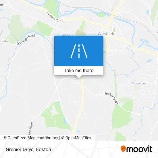 Grenier Drive map