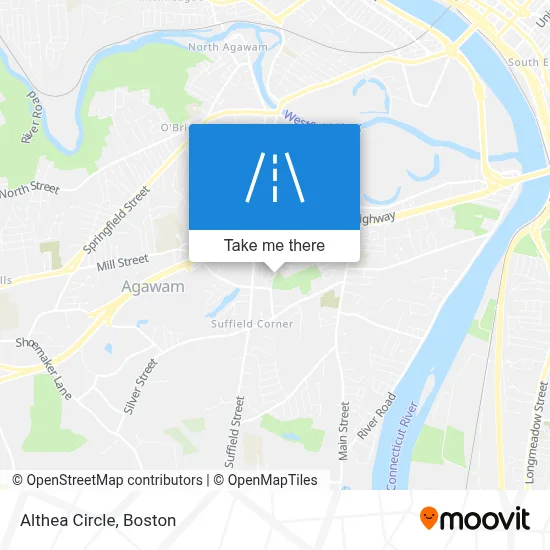 Althea Circle map