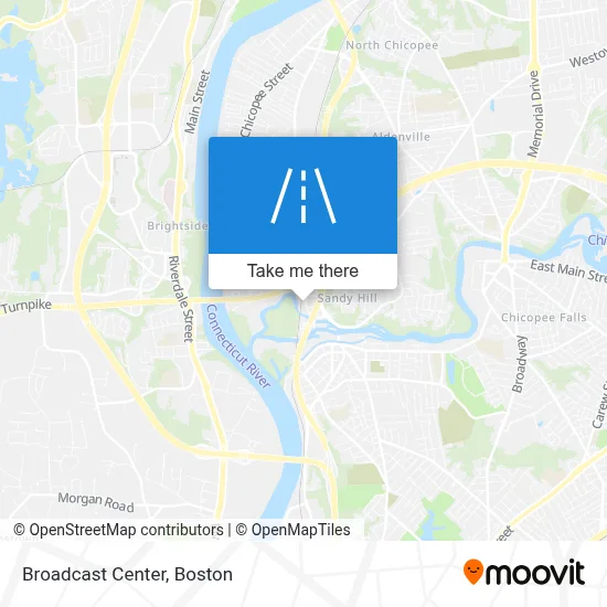 Broadcast Center map