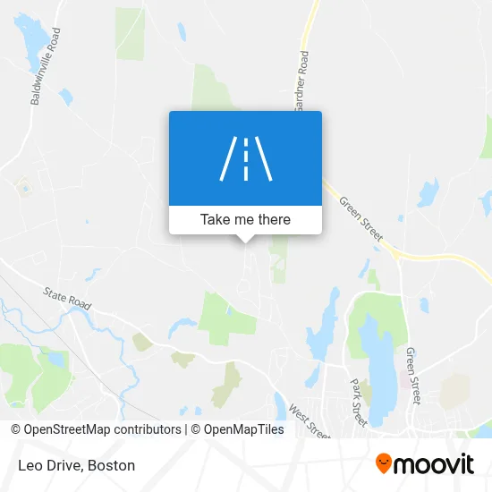 Leo Drive map