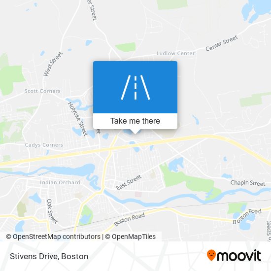 Stivens Drive map