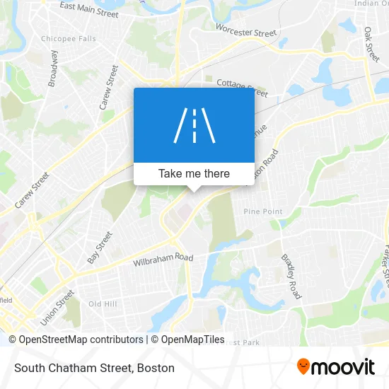 South Chatham Street map