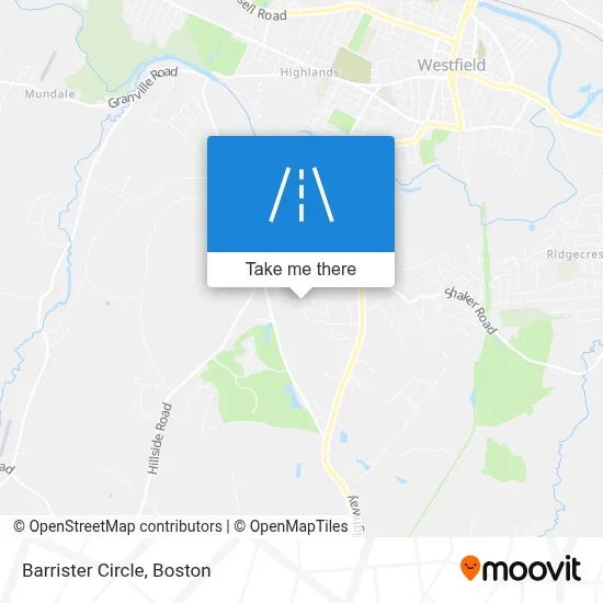 Barrister Circle map