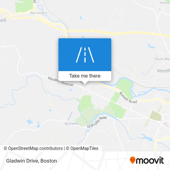 Mapa de Gladwin Drive