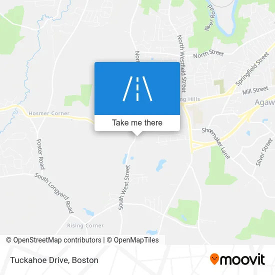 Tuckahoe Drive map