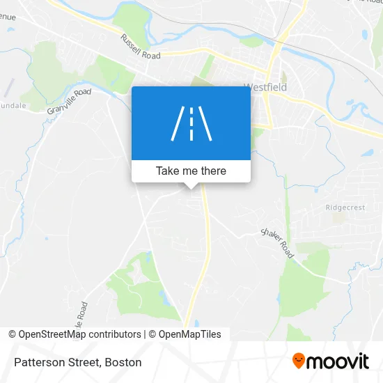 Patterson Street map