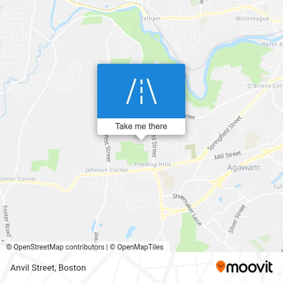 Anvil Street map