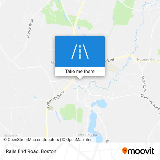 Rails End Road map